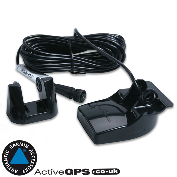 Garmin Plastic Transom Mount Transducer and Temperature (Dual Frequency, 6-pin) 010-10272-00