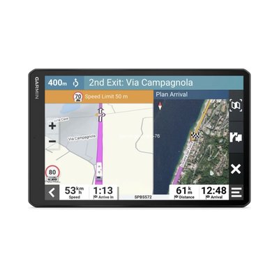 Motorhome and caravan sat nav range