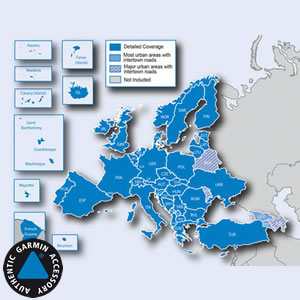 Garmin City Navigator NT Europe maps on microSD/SD card