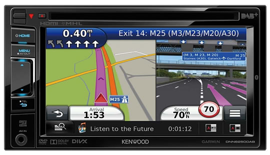 Kenwood City Navigator screen shot