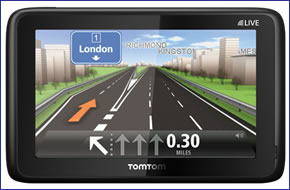 Toevoeging passen lokaal TomTom GO LIVE 1005 (discontinued) GPS car sat nav device